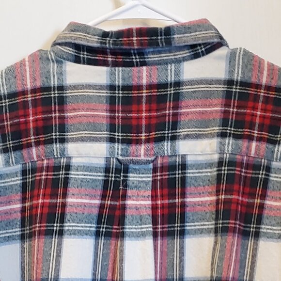 Classic Redhead  Red/Green/White Medium weight Flannel  - 3XL 100% Cotton - Picture 7 of 7